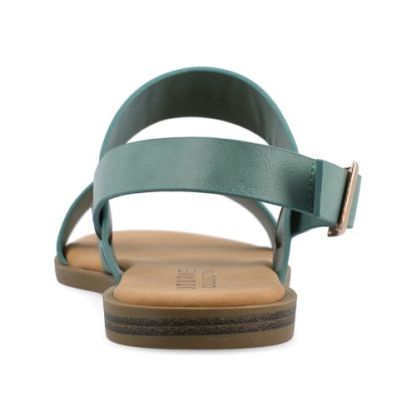 Journee Women's Lavine Ankle Strap Sandals