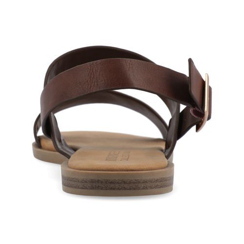 Journee Women's Lavine Ankle Strap Sandals