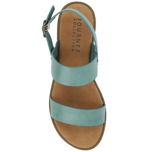 Journee Women's Lavine Ankle Strap Sandals