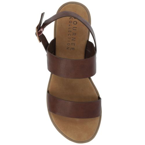 Journee Women's Lavine Ankle Strap Sandals