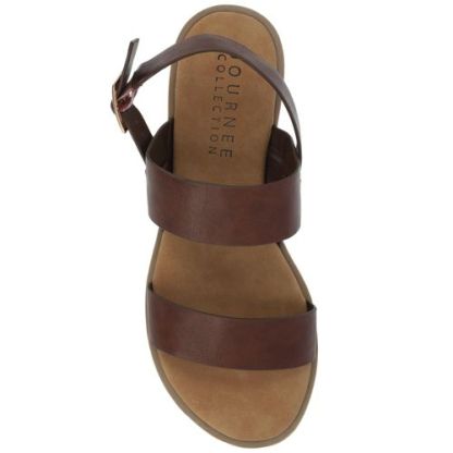 Journee Women's Lavine Ankle Strap Sandals