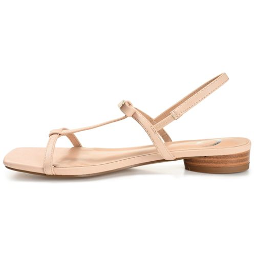 Journee Women's Zaidda T Strap Sandals