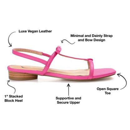 Journee Women's Zaidda T Strap Sandals