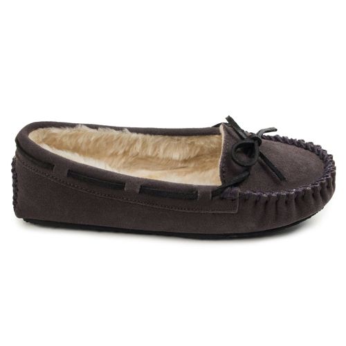 Minnetonka Women's Cally Suede Moccasin Slippers
