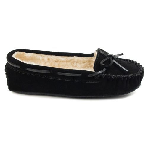 Minnetonka Women's Cally Suede Moccasin Slippers