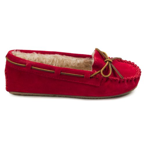 Minnetonka Women's Cally Suede Moccasin Slippers