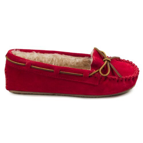 Minnetonka Women's Cally Suede Moccasin Slippers