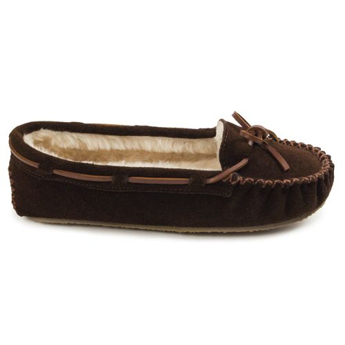 Minnetonka Women's Cally Suede Moccasin Slippers