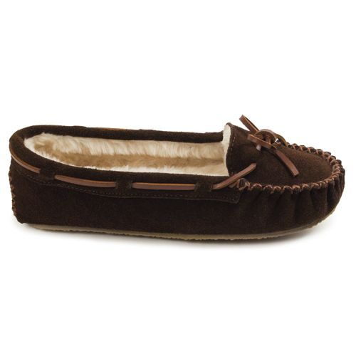 Minnetonka Women's Cally Suede Moccasin Slippers