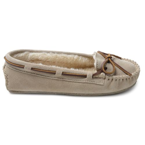 Minnetonka Women's Cally Suede Moccasin Slippers