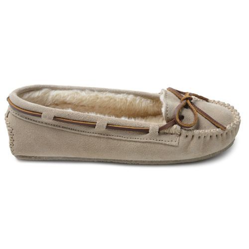 Minnetonka Women's Cally Suede Moccasin Slippers
