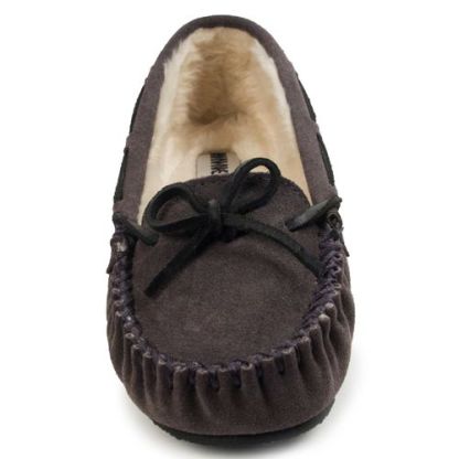 Minnetonka Women's Cally Suede Moccasin Slippers