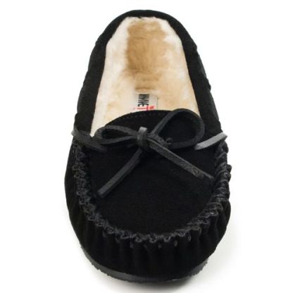 Minnetonka Women's Cally Suede Moccasin Slippers