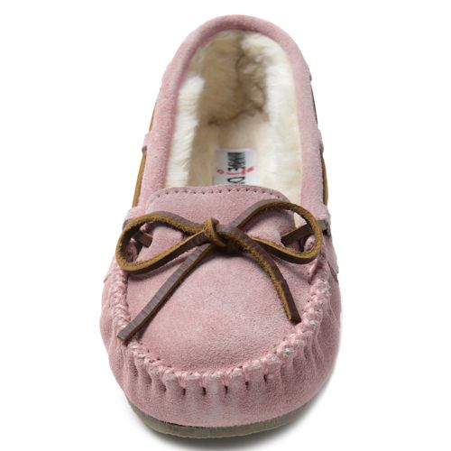 Minnetonka Women's Cally Suede Moccasin Slippers