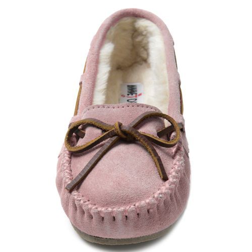 Minnetonka Women's Cally Suede Moccasin Slippers