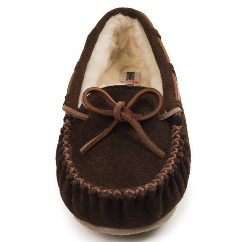 Minnetonka Women's Cally Suede Moccasin Slippers