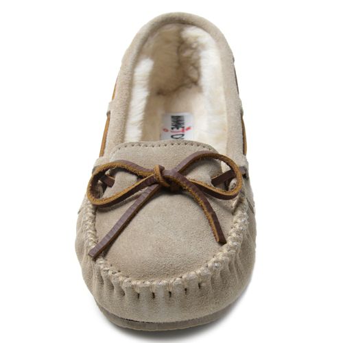 Minnetonka Women's Cally Suede Moccasin Slippers