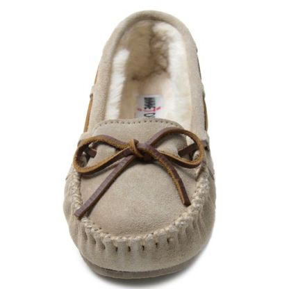 Minnetonka Women's Cally Suede Moccasin Slippers