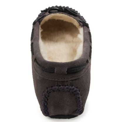 Minnetonka Women's Cally Suede Moccasin Slippers