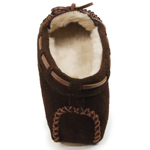 Minnetonka Women's Cally Suede Moccasin Slippers