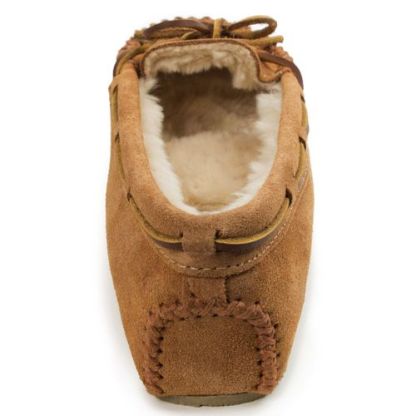 Minnetonka Women's Cally Suede Moccasin Slippers