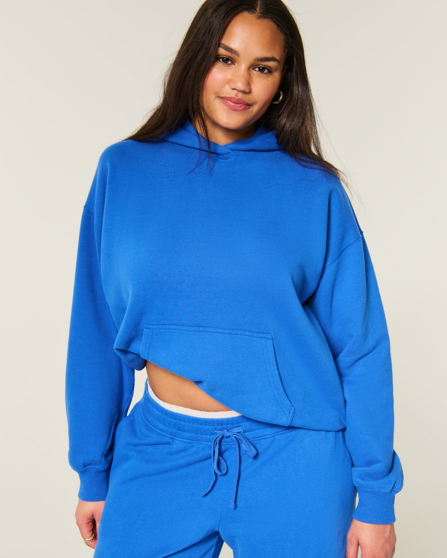  Feel Good Oversized Dot Hoodie