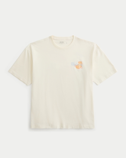 Boxy Heavyweight València Spain Graphic Tee