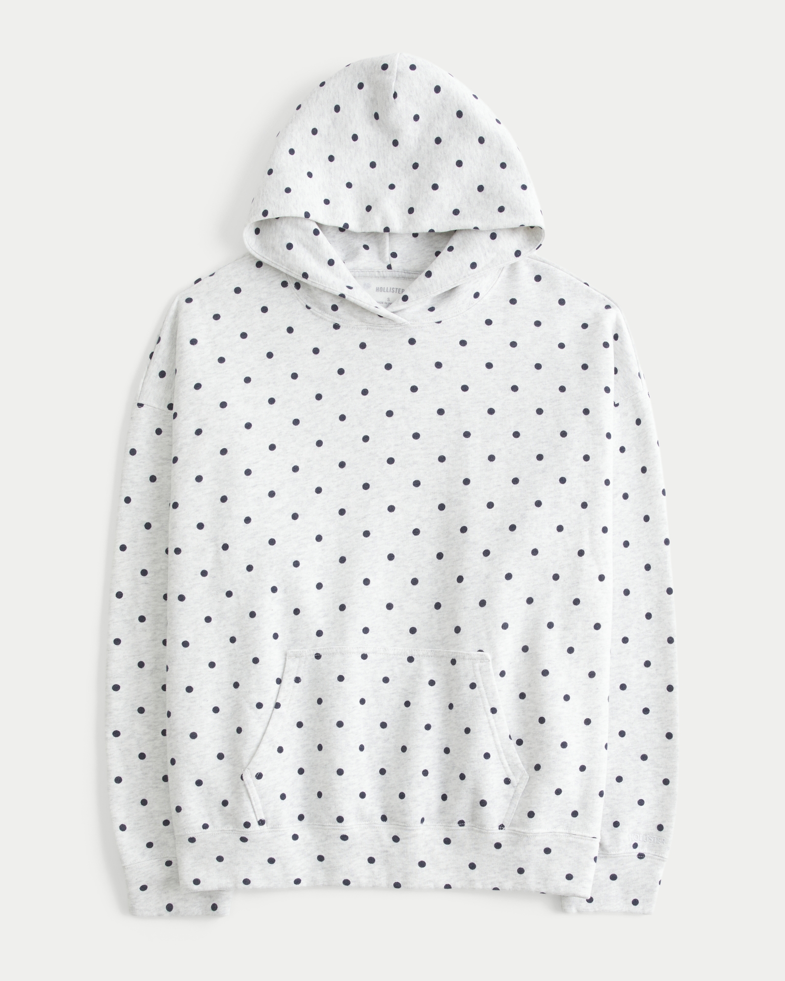  Feel Good Oversized Dot Hoodie