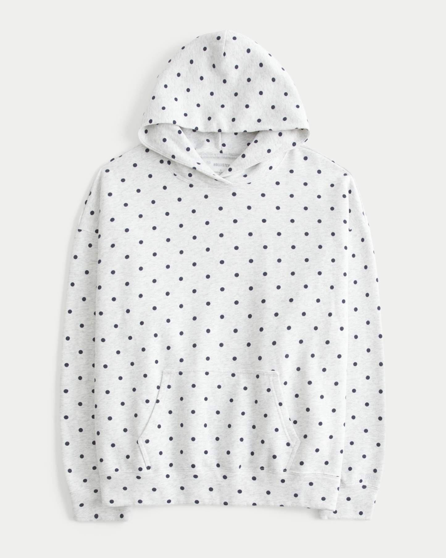  Feel Good Oversized Dot Hoodie