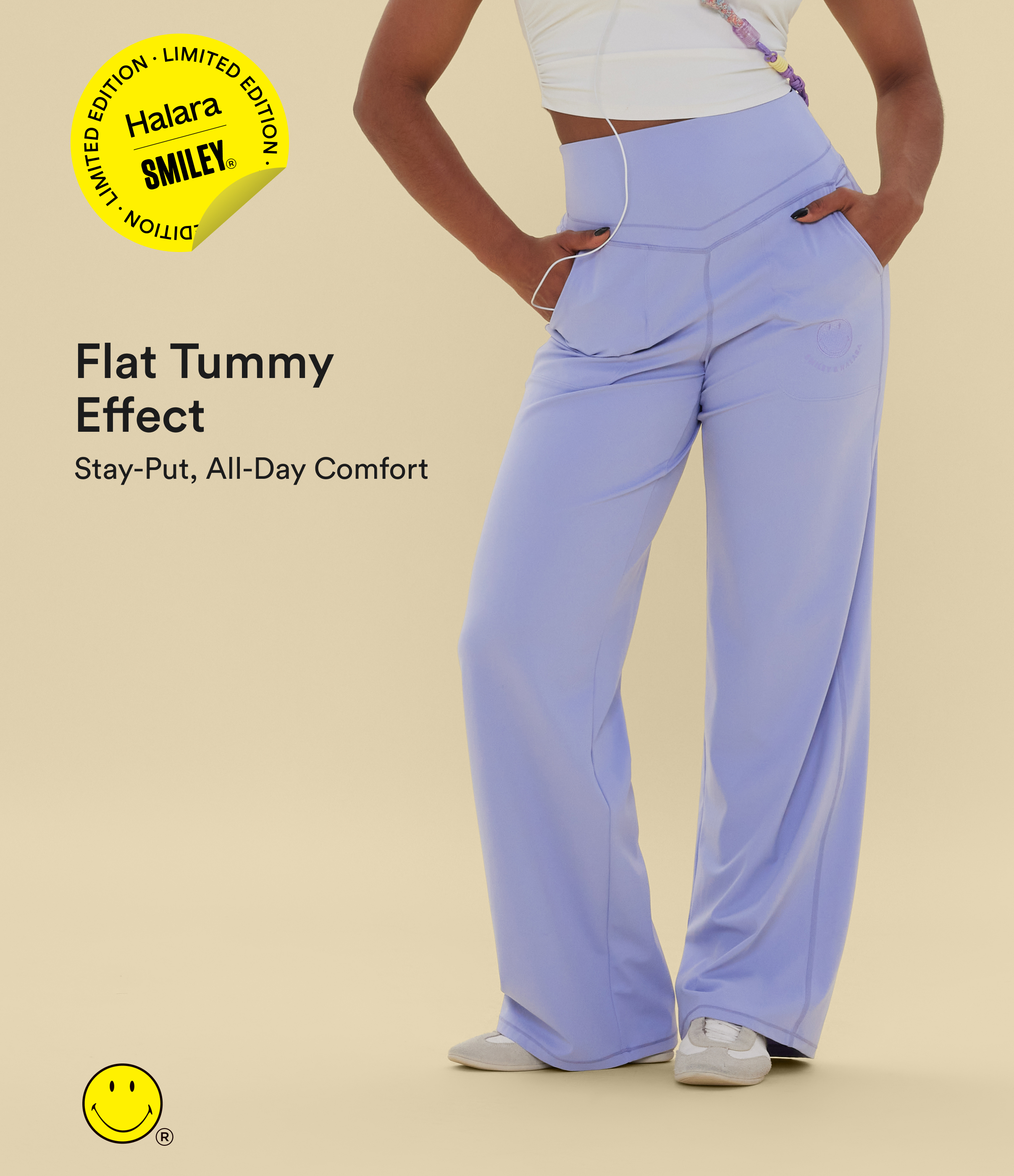 UltraSculpt™ High Waisted Tummy Control Straight Leg Yoga Pants with Pockets