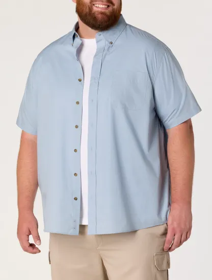 Easy-Care Solid Sport Shirt