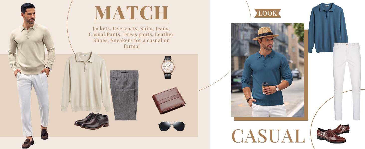 polo shirts for men