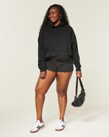  Feel Good Oversized Dot Hoodie