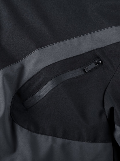 Men's High Street Patchwork Tracksuit Reflective Windbreaker Jacket Athletic Joggers Techwear Set