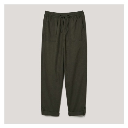 Linen-Blend Pant