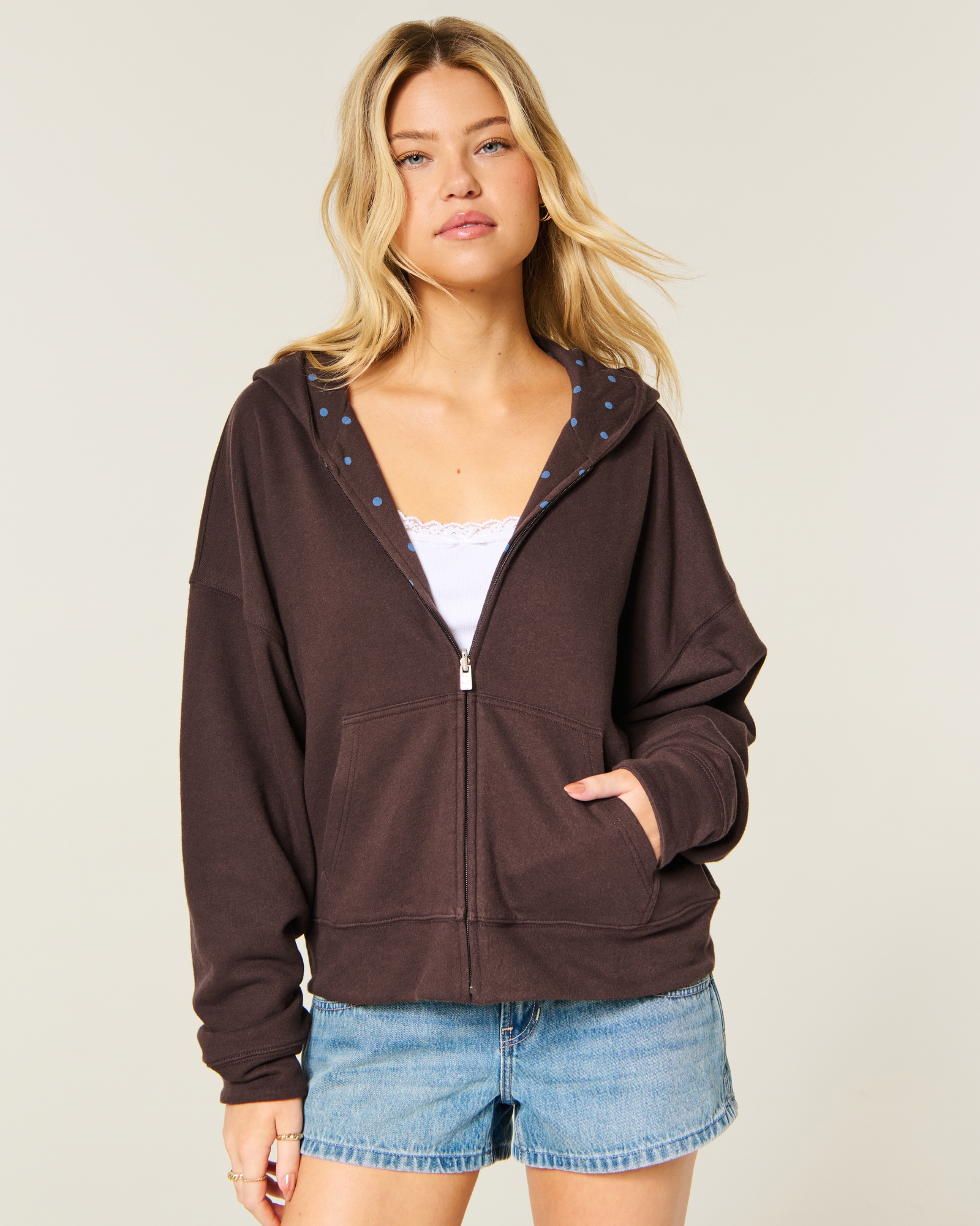 Feel Good Reversible Zip-Up Hoodie
