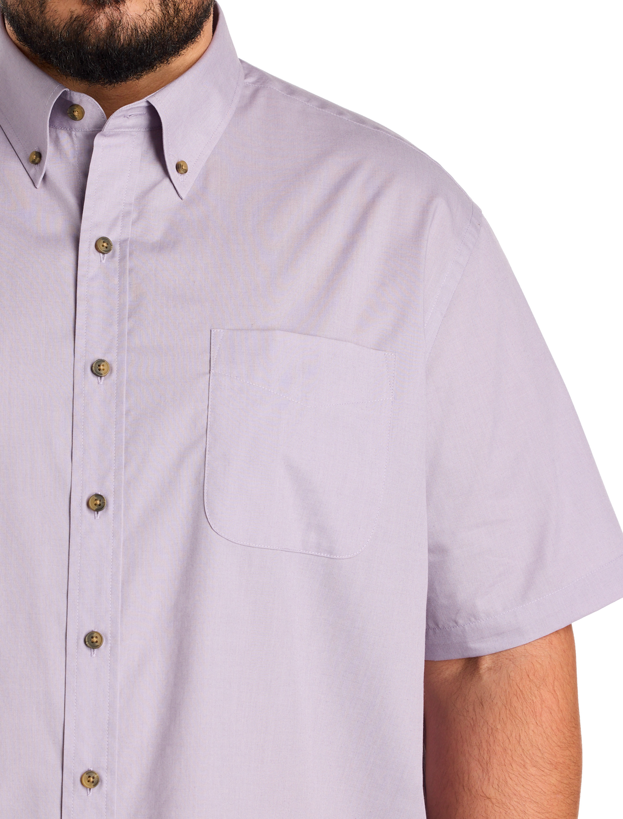 Easy-Care Solid Sport Shirt