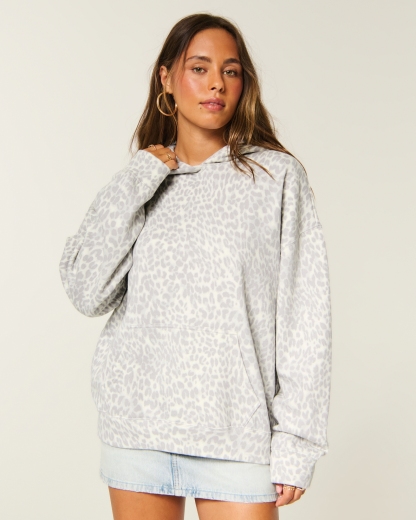  Feel Good Oversized Dot Hoodie