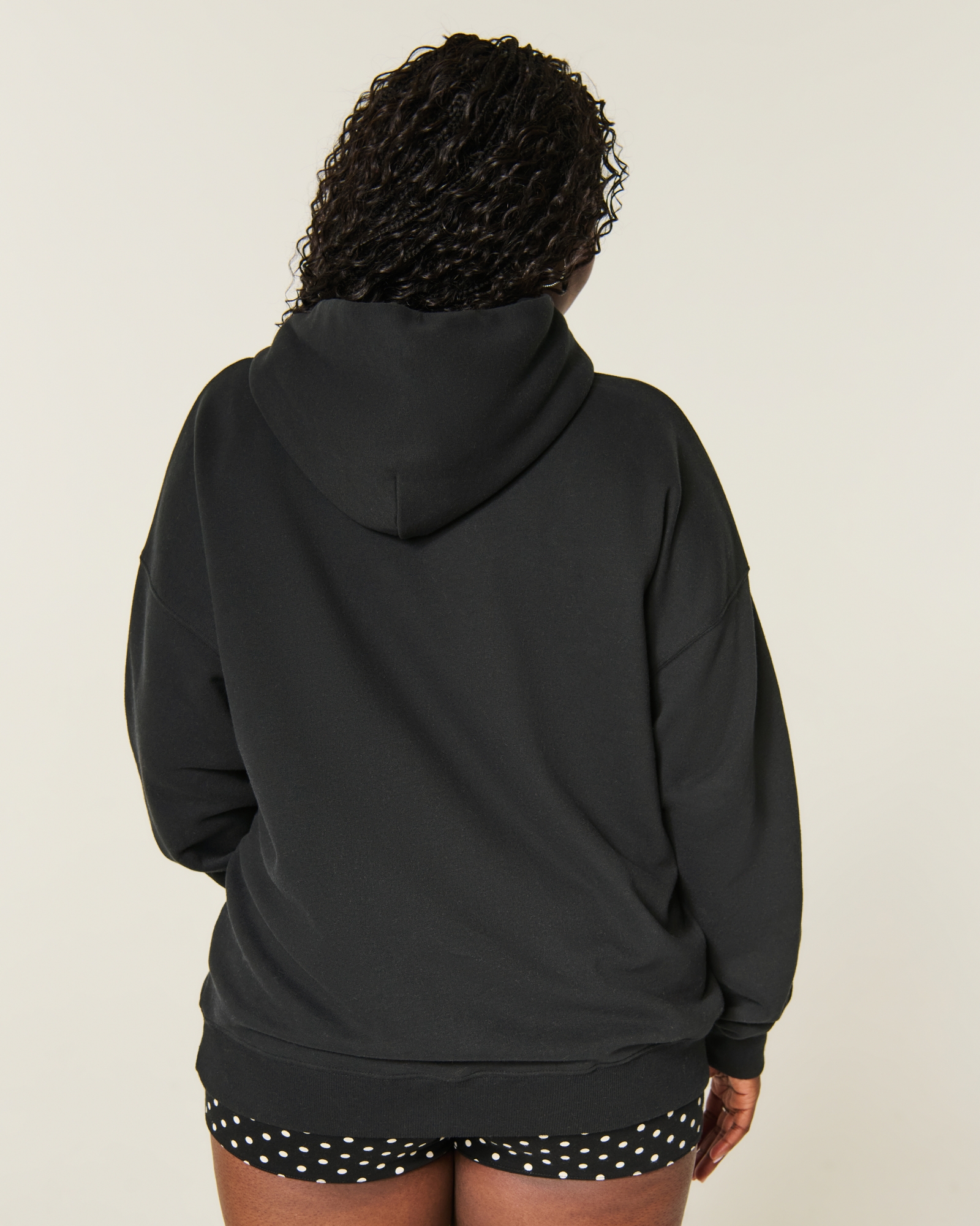  Feel Good Oversized Dot Hoodie