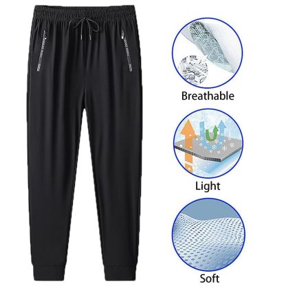 🔥Hot Sale🔥Women's Ultra Stretch Ice Silk Comfort Casual Pants Unisex Breathable Casual Pants