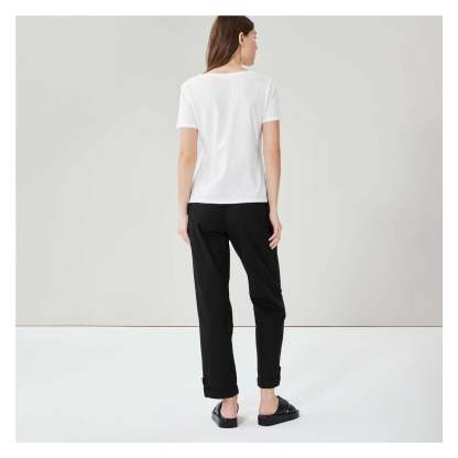 Linen-Blend Pant