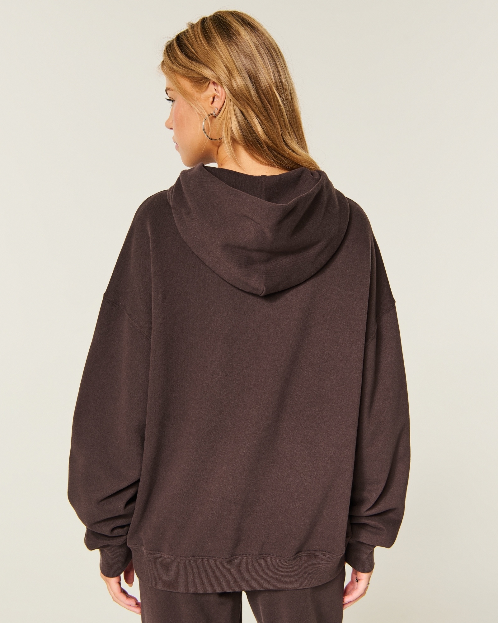  Feel Good Oversized Dot Hoodie