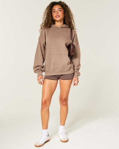  Feel Good Oversized Dot Hoodie