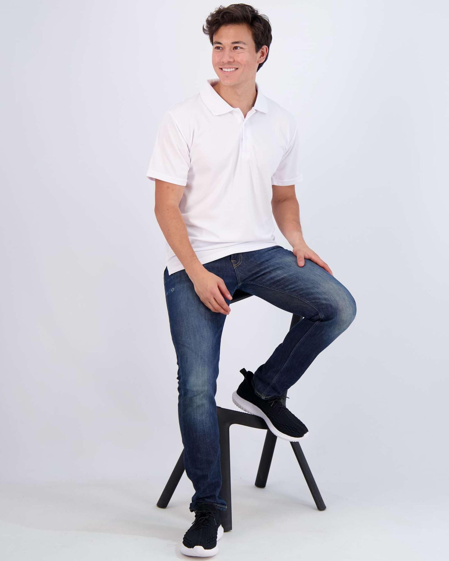 Men's Quick-Dry Short Sleeve Athletic Performance Polo Shirt (Available In Big & Tall)