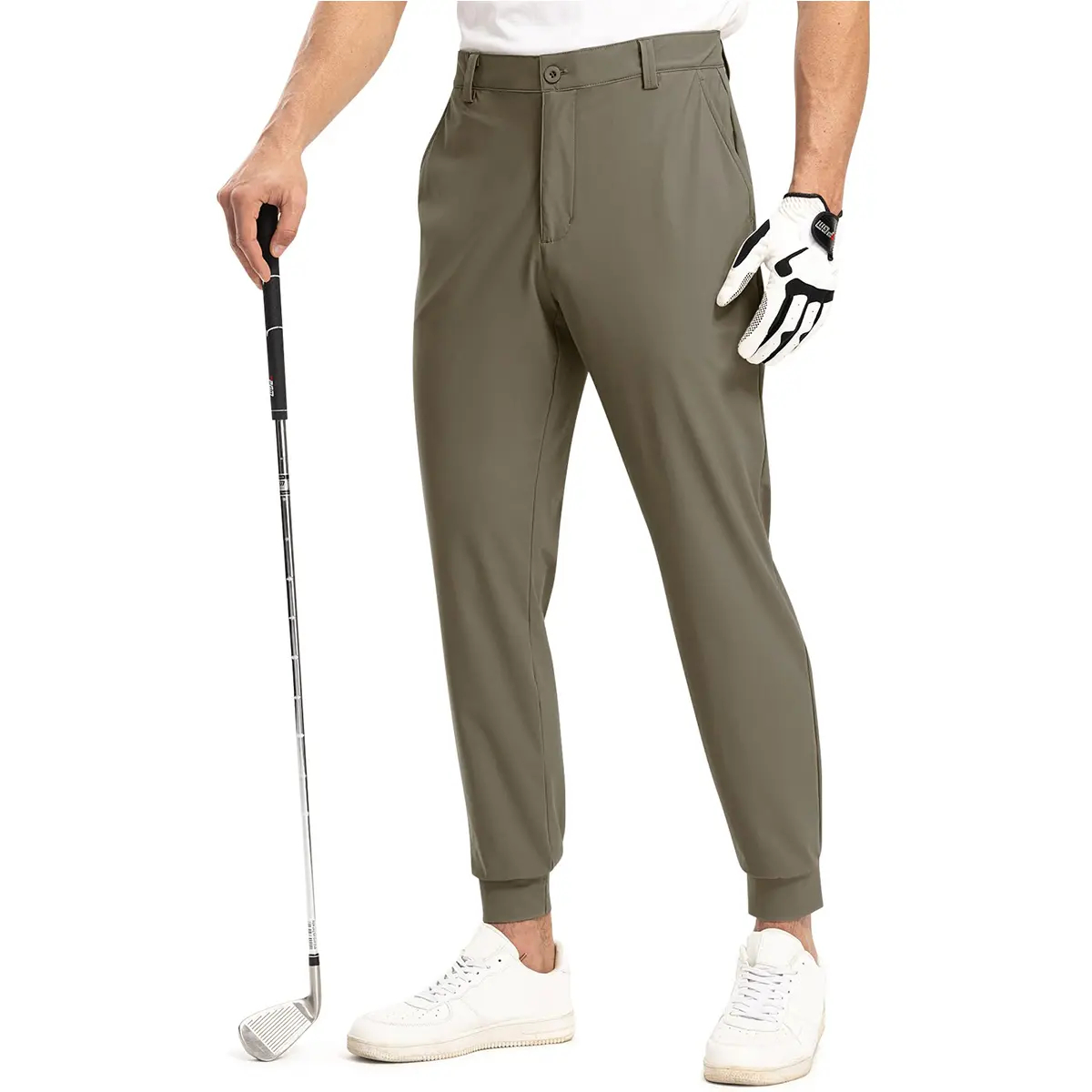 Men's 4-way Stretch Dry Fit Slim Fit Performance Golf Jogger Pant