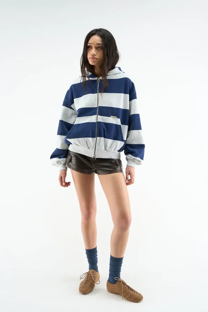 Club Navy Zipper