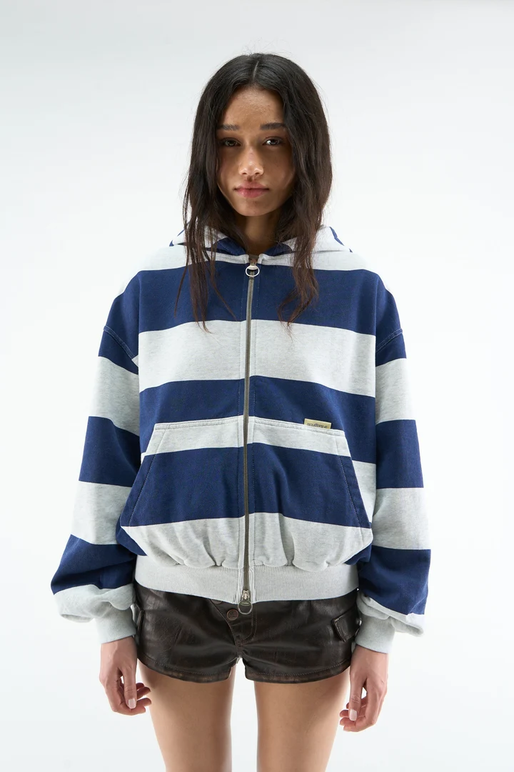 Club Navy Zipper