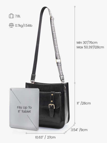 Sophie Vegan Leather Everyday Crossbody Bag