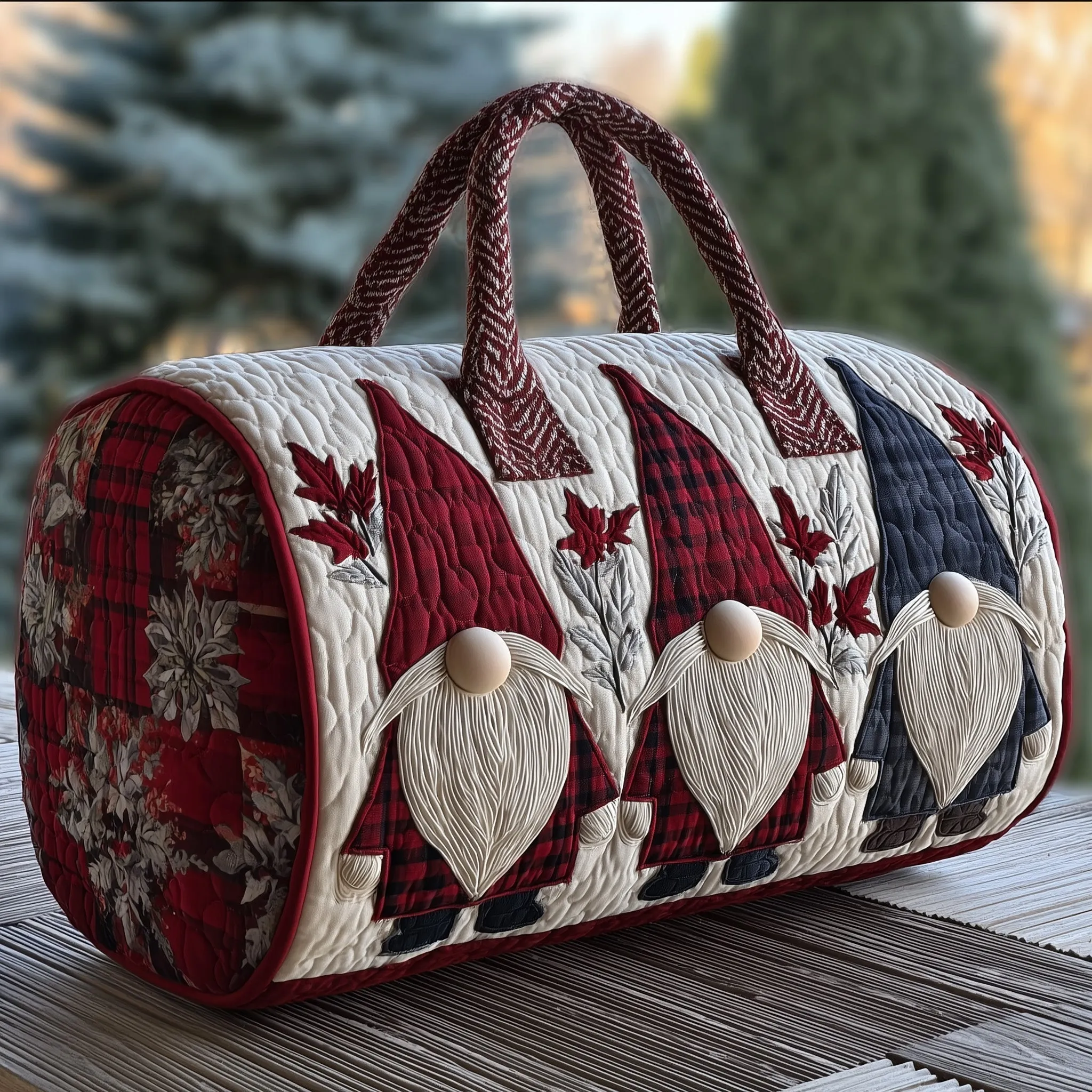 Quilted Duffle Bag -ai 25.12.3