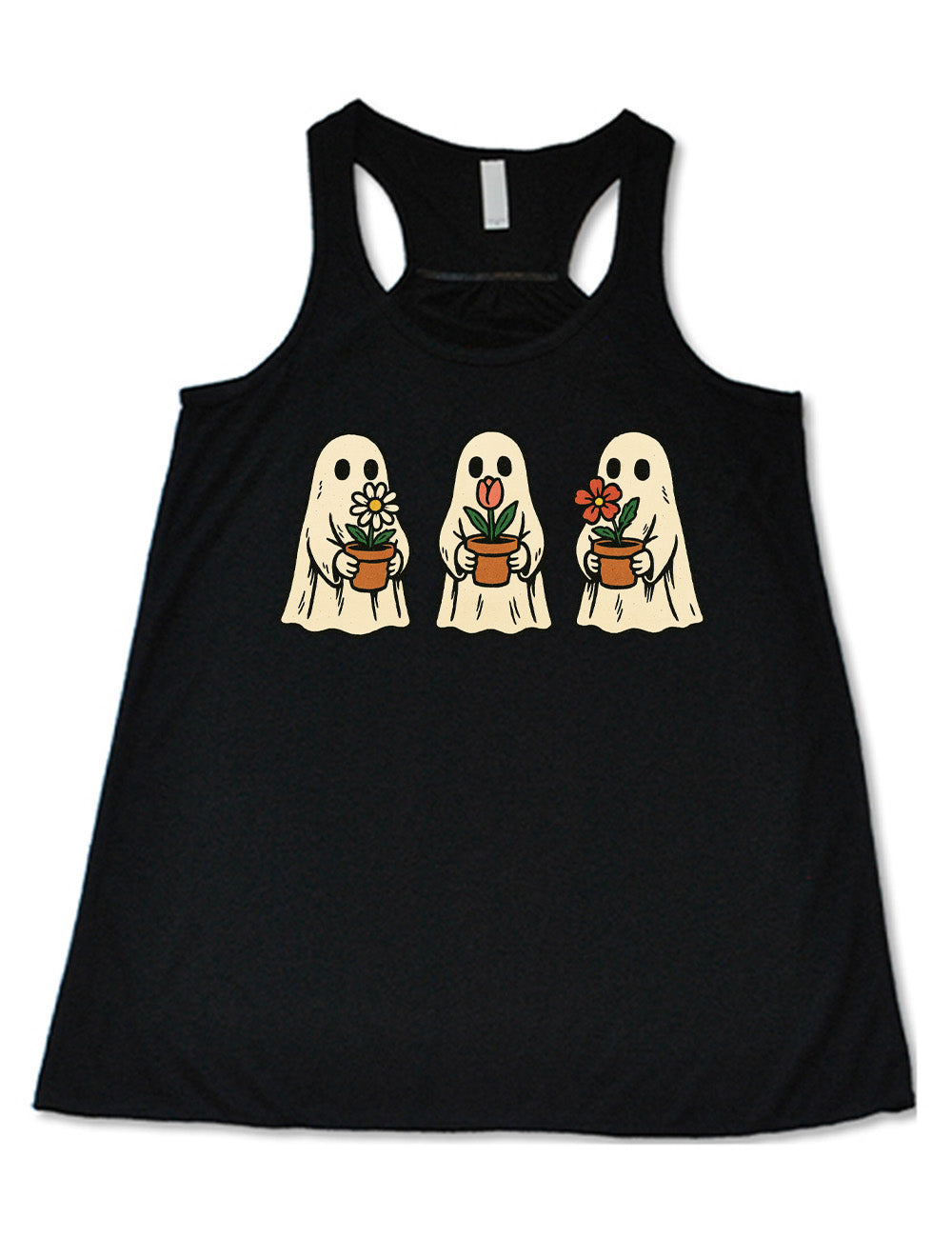 Ghosts with Flowers Shirt